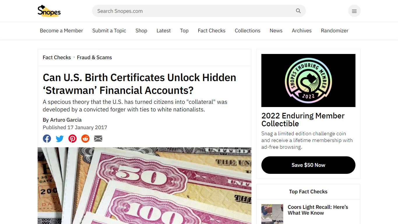 Can U.S. Birth Certificates Unlock Hidden 'Strawman' Financial Accounts ...